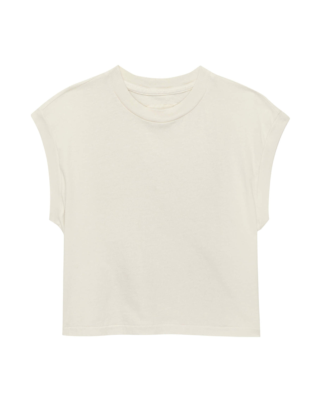 The Square Tee. -- Washed White